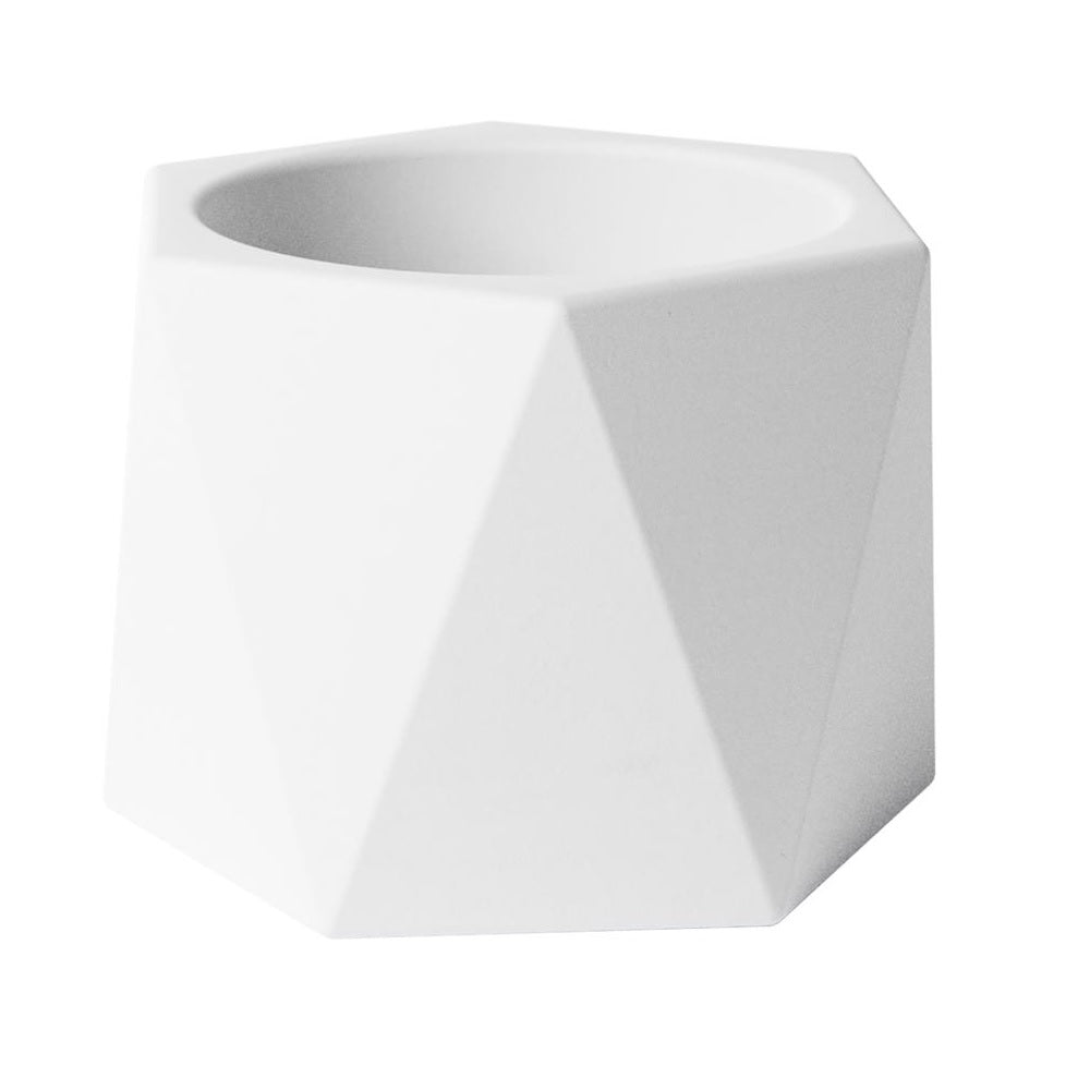 Avera AFM524030W Dodecagon Planter, White