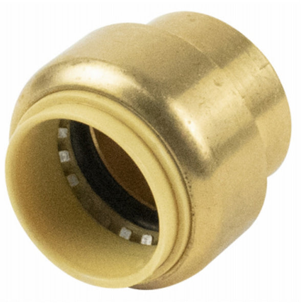 B & K 6633-005 Brass Tube Cap, 1 Inch