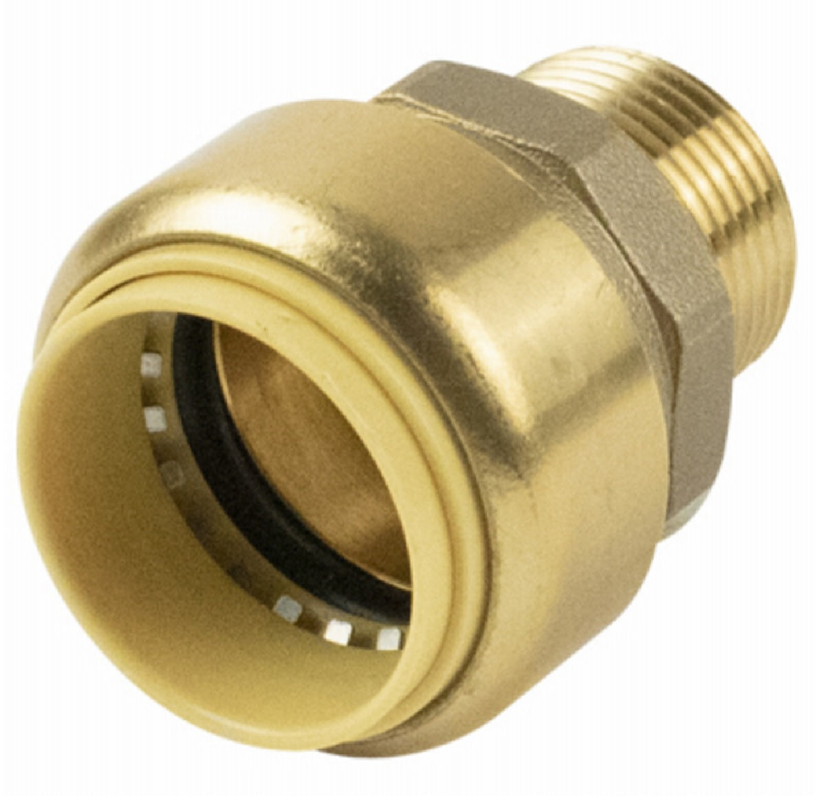 B & K 6630-154 Copper x Male Push On Adapter, 3/4 Inch x 1 Inch