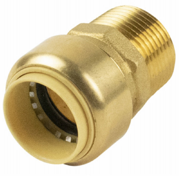 B & K 6630-103 Copper x Male Push On Adapter, 1/2 Inch