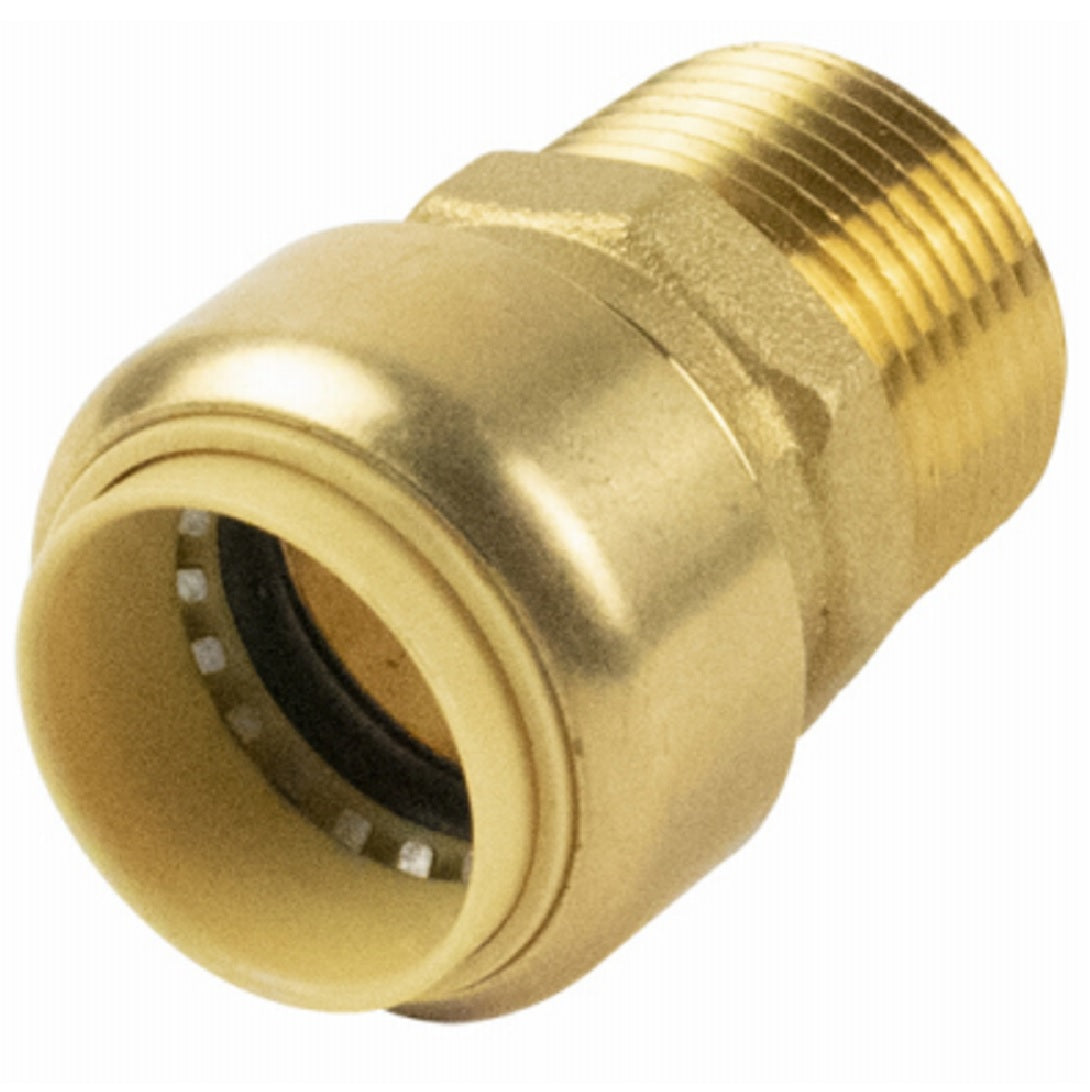 B & K 6630-104 Copper x Male Push On Adapter, 3/4 Inch