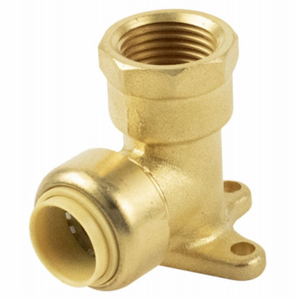 B & K 6631-103 90 Degree Push On Drop Elbow, 1/2 Inch