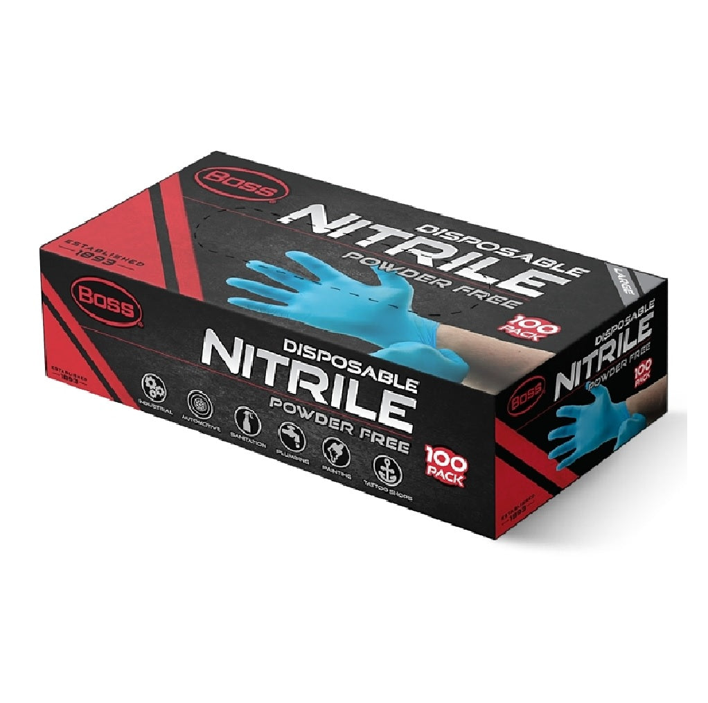 BOSS B21041-L Disposable Gloves, Large