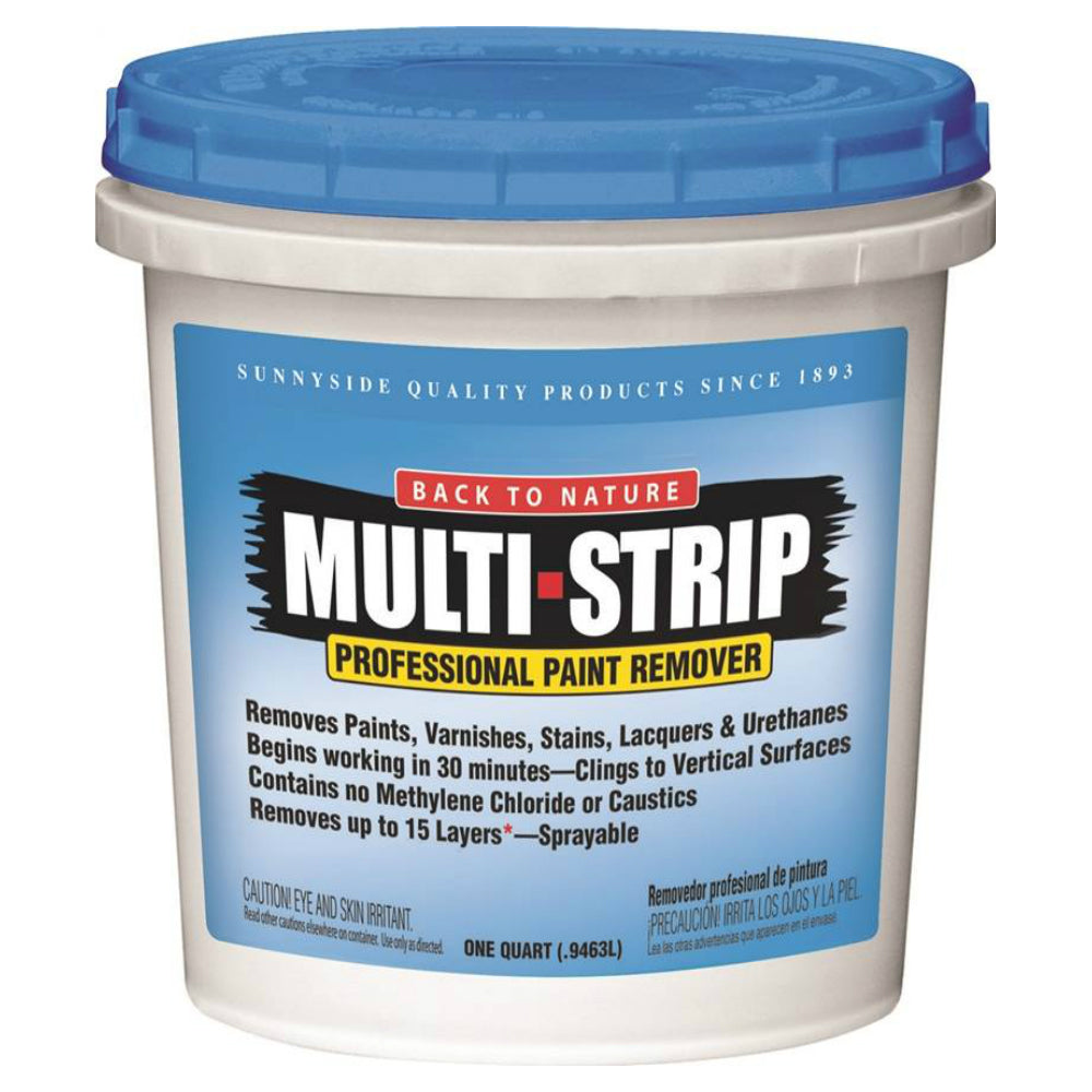 Back To Nature 65732 Multi-Strip Paint & Varnish Remover, Quart