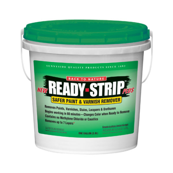 Back To Nature 658G1 Ready-Strip Safer Paint & Varnish Remover, 1 Gallon