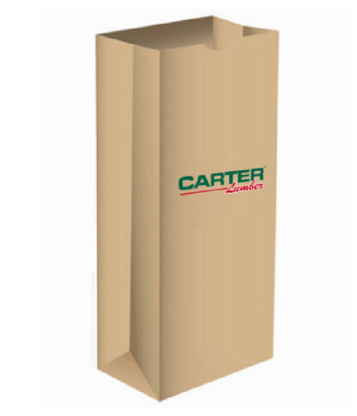 Bag Arts 1/6 CAR Carter Lumber Paper Bags, 300 Pack