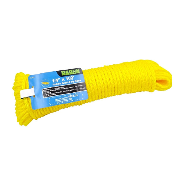 Baron 61806 Rope, Polypropylene, Yellow