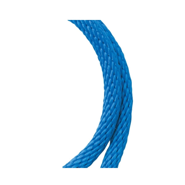 Baron 54028 Solid Braided Poly Rope, 5/8 Inch x 140 Feet, Blue