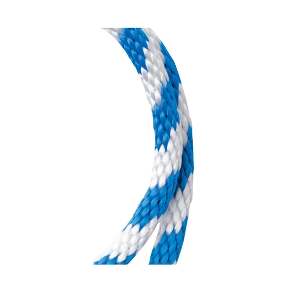 Baron 54023 Solid Braided Poly Rope, 5/8 Inch x 140 Feet, Blue/White