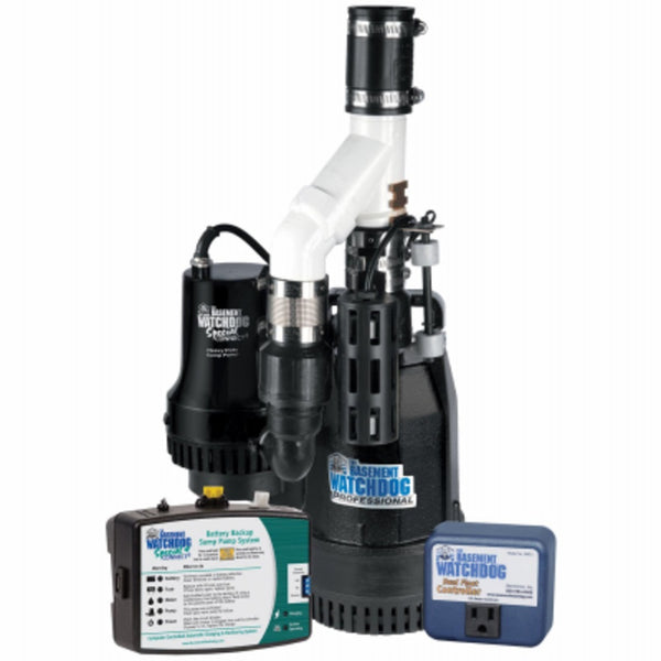 Basement Watchdog CITS-50 Big Combo Backup Sump Pump System