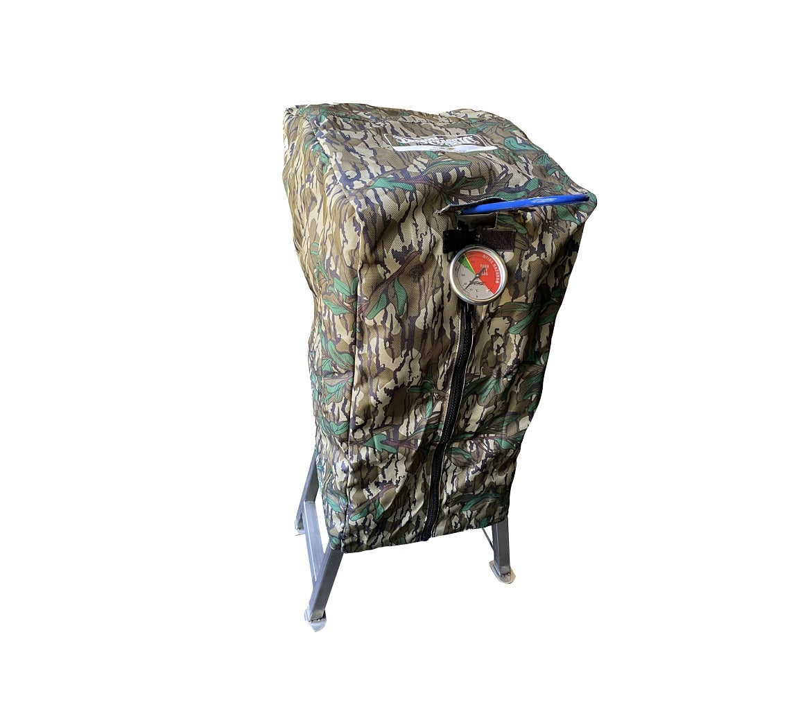 Bayou Classic 700-525 Fryer Cover, Mossy Oak Greenleaf