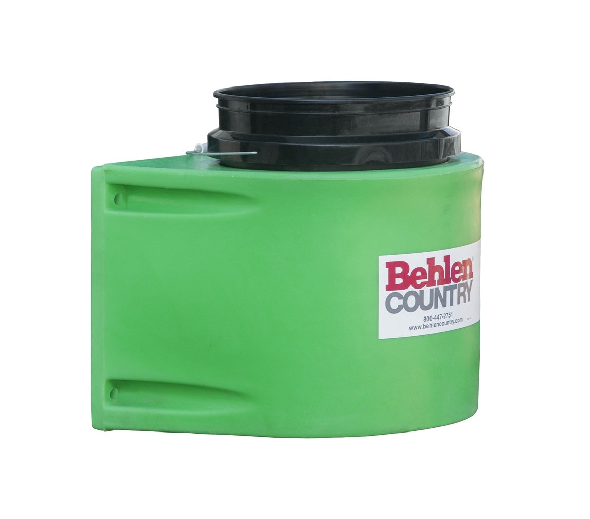 Behlen 54140058S Insulated Bucket Stall Waterer, 5 Gallon, Green
