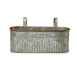 Behrens M19HP1 Garden Planter, Steel, 16 inches
