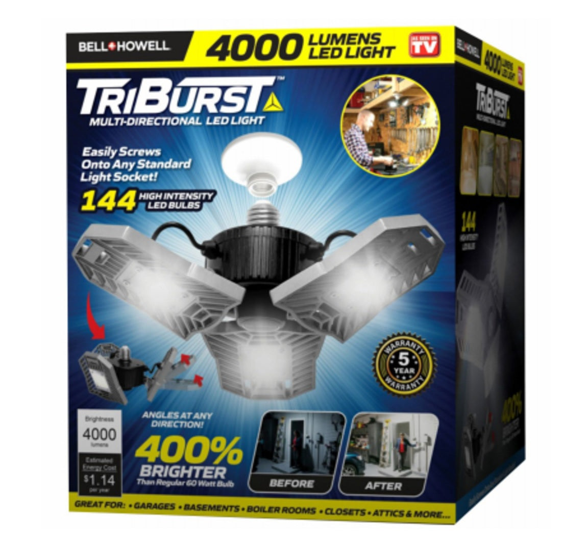 Bell+Howell 7090 As Seen On TV TriBurst Multi-Directional LED Light