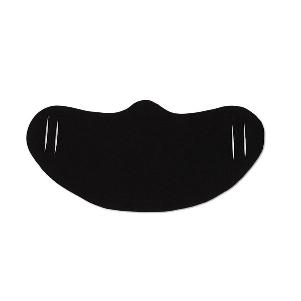 Bella+Canvas ST323 Lightweight Fabric Face Cover, Black