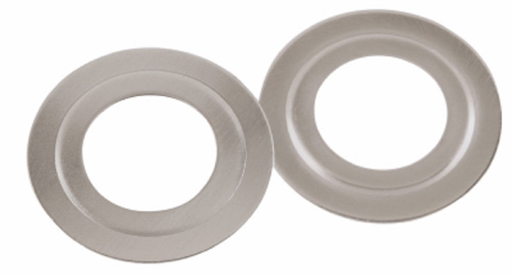 Belwith 1165-SN 2 Bore Adapter Plates, Satin Nickel