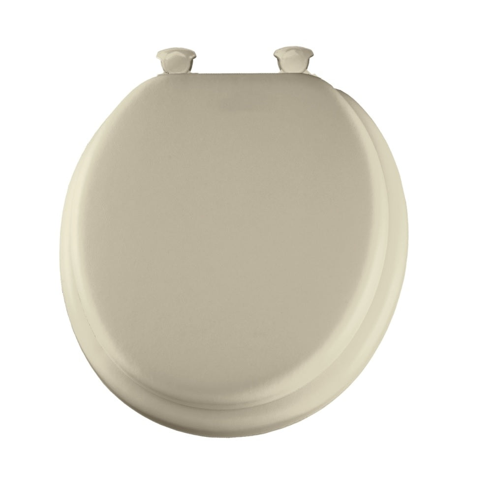 Bemis 15EC 006 Round Soft Toilet Seat, Bone