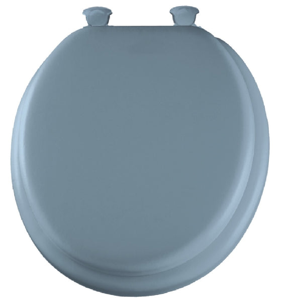 Bemis 15EC 034 Round Soft Toilet Seat, Sky Blue