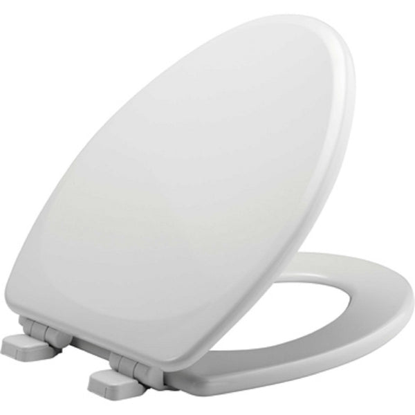 Bemis 143SLOW 000 Slow Closing Toilet Seat, Elongated, White