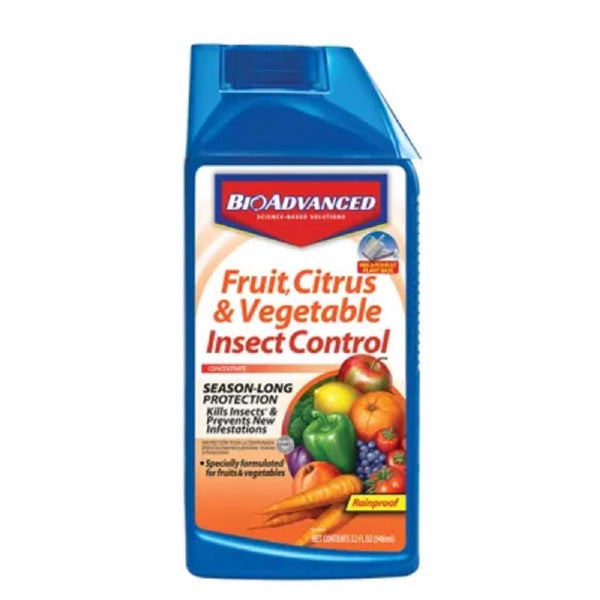 BioAdvanced 701520A Fruit, Citrus & Vegetable Insect Control, 32 Oz