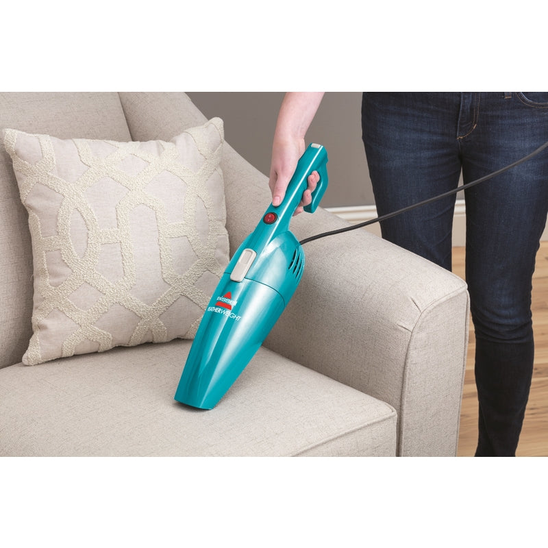 Bissell 2033 FeatherWeight Bagless Stick/Hand Vacuum, Teal