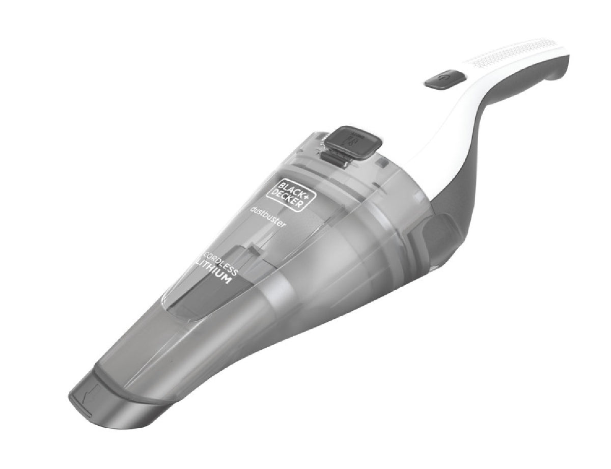 Black & Decker HNVC215B10 Dustbuster Hand Vacuum, White