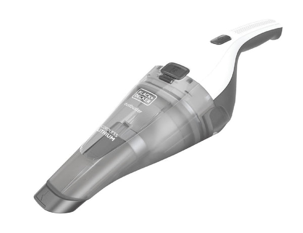 Black & Decker HNVC215B10 Dustbuster Hand Vacuum, White