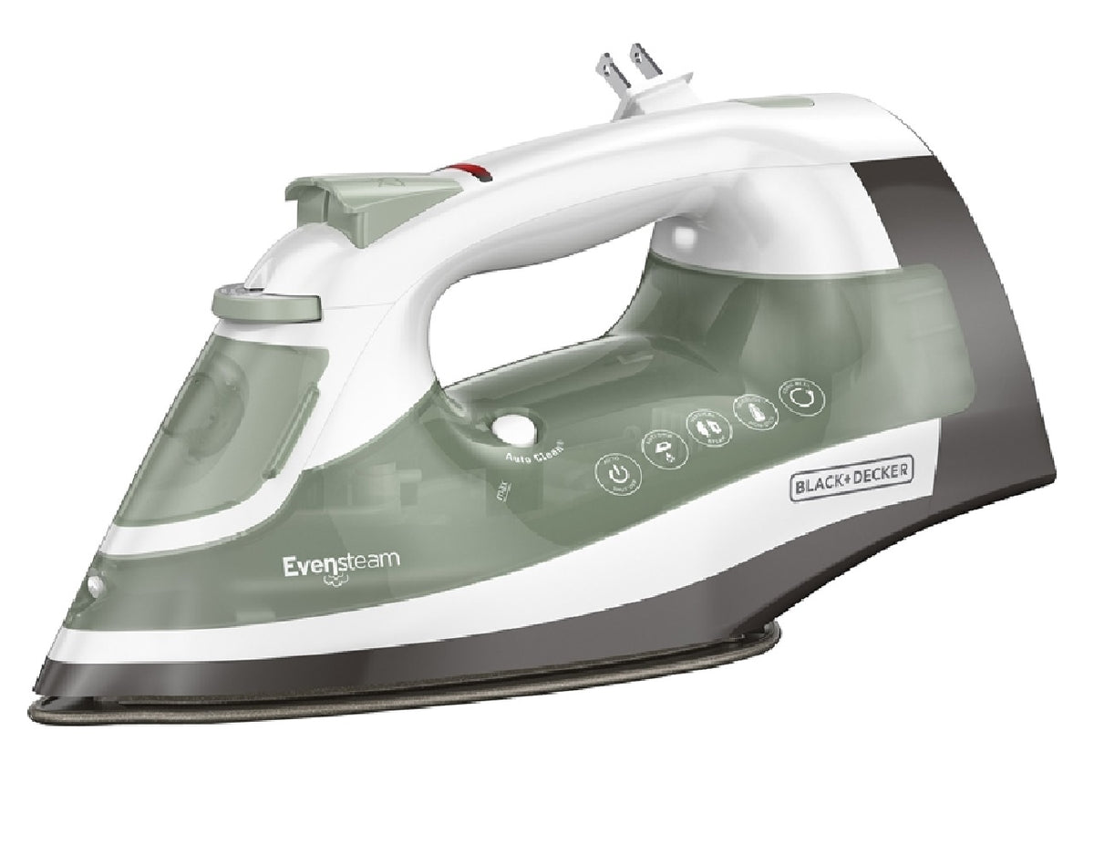 Black & Decker ICR17X SmartSteam TrueGlide Iron, 320 Ml Capacity