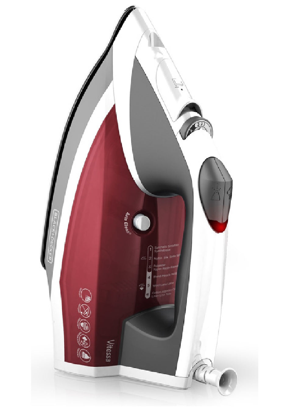 Black & Decker IR2050 Advanced Steam Stainless Soleplate Iron