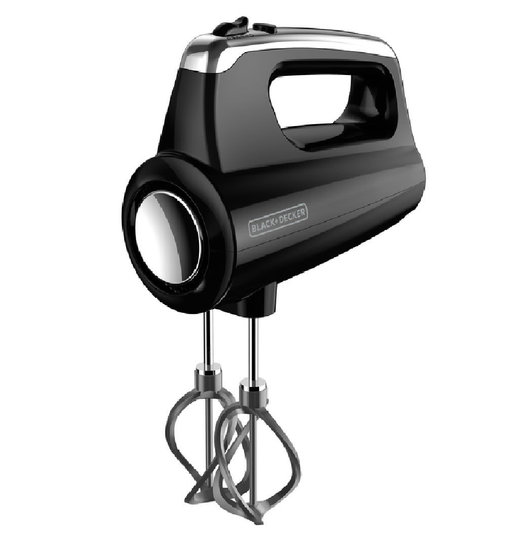 BLACK+DECKER Helix Performance Premium Hand Mixer, 5-Speed Mixer, Black,  MX610B