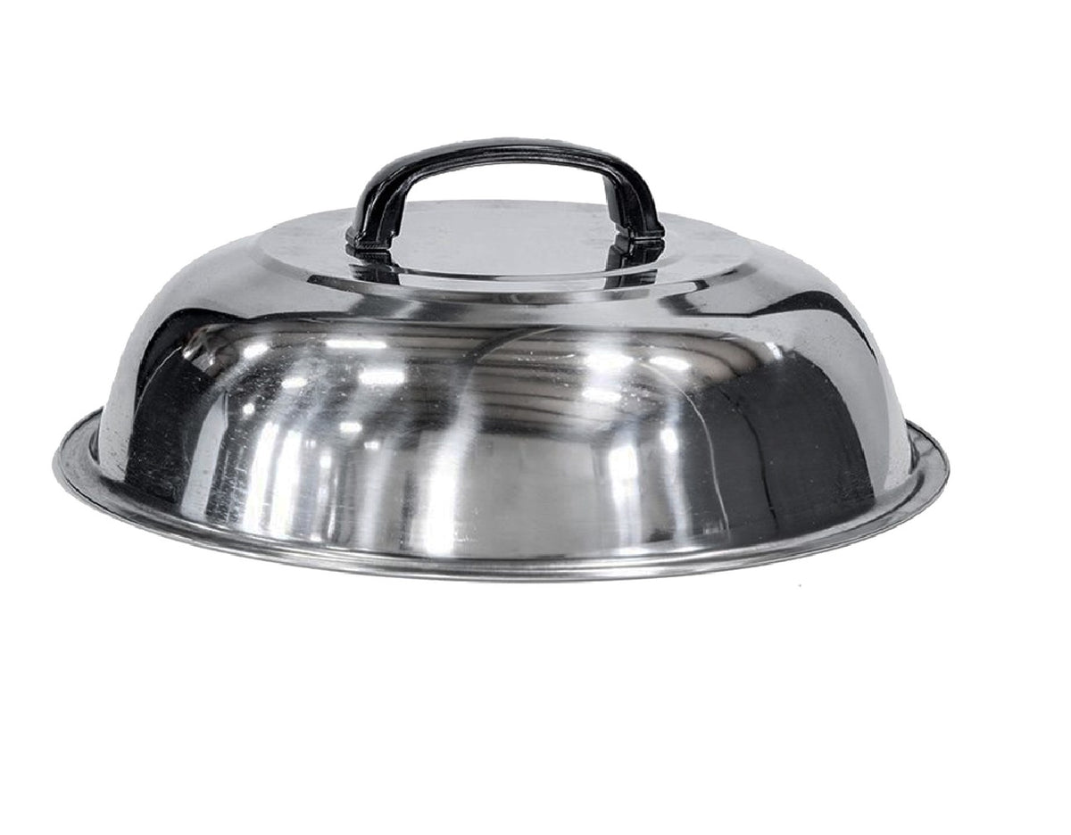 Blackstone 1780 Round Griddle Basting Cover, Stainless Steel, 12"