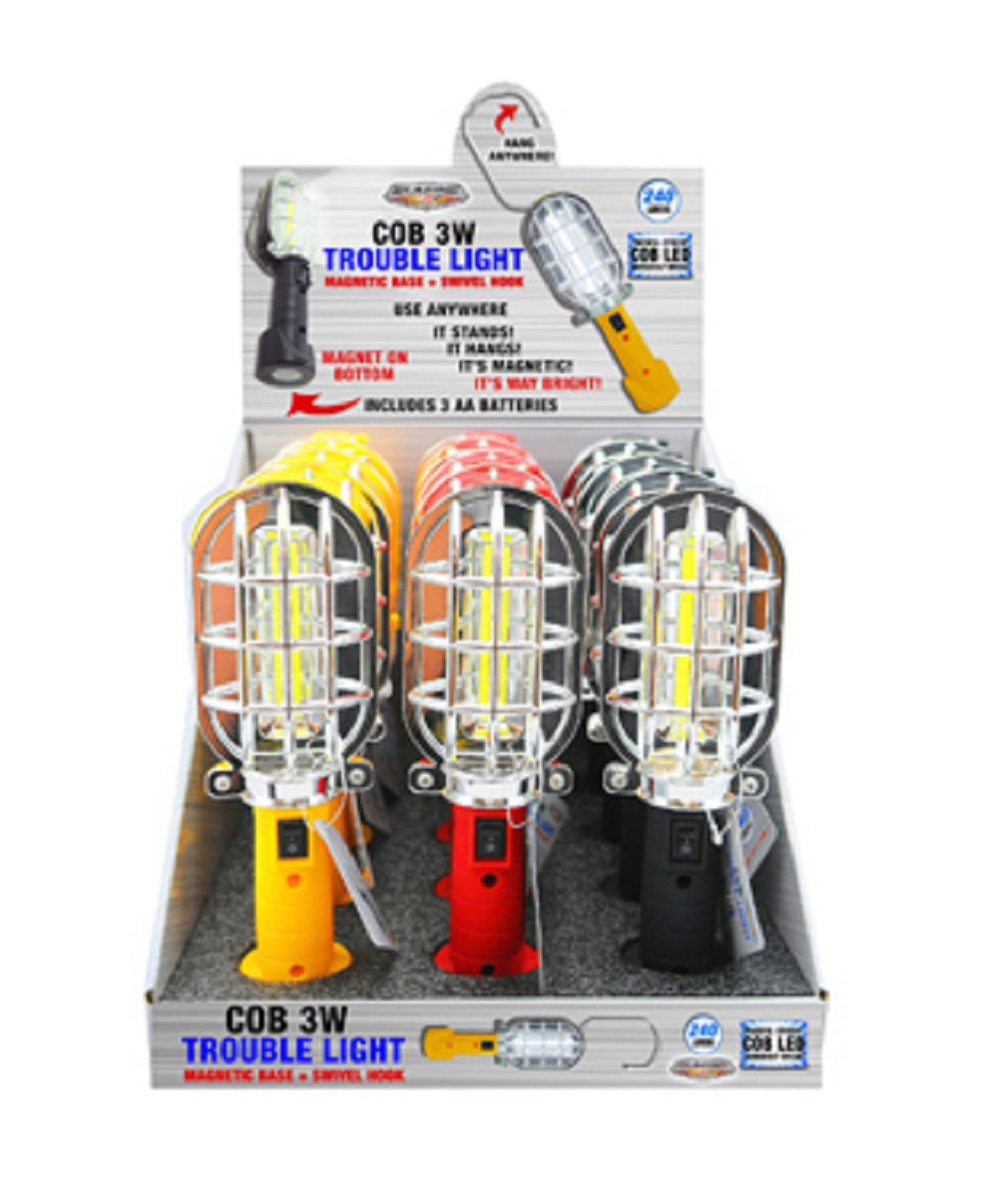 Blazing Ledz 702465 COB LED 3W Trouble Light, Assorted