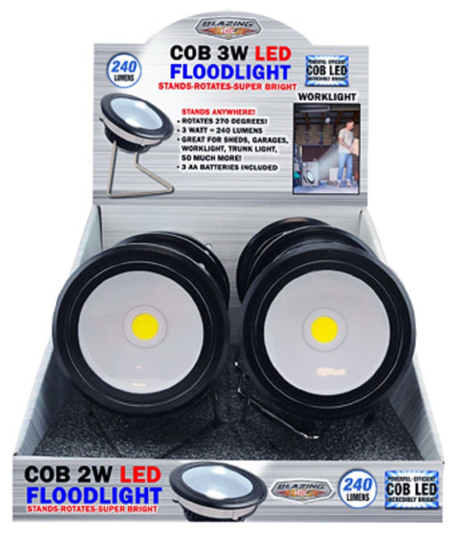 Blazing Ledz 702468 COB 3W LED Floodlight, 3 watts