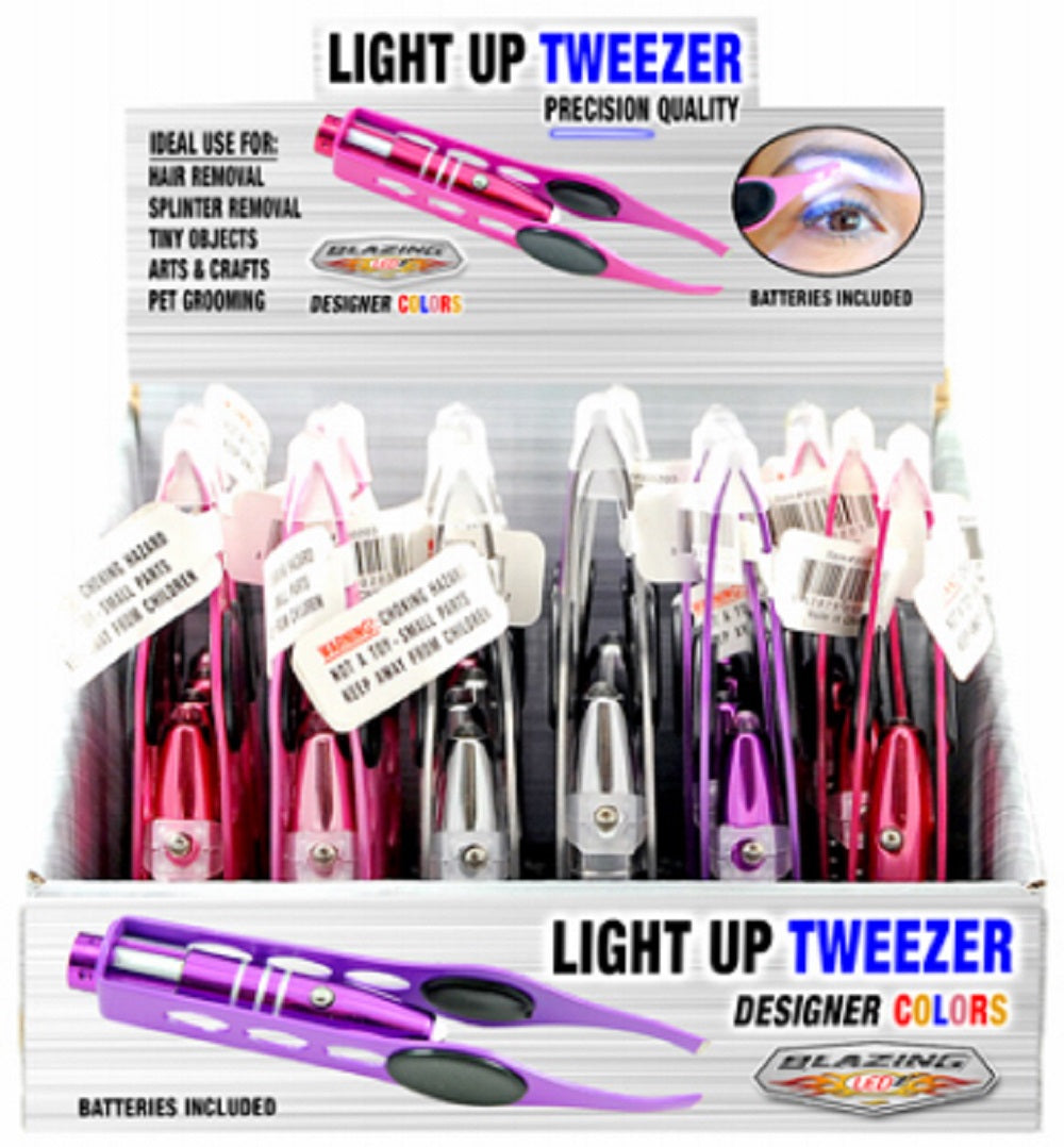 Blazing ledz 900203 Light Up Tweezer, Assorted colors