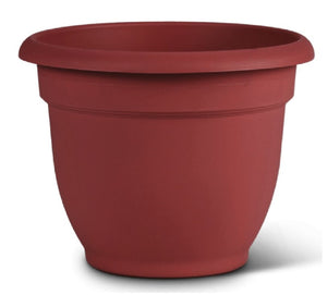Bloem AP1613 Ariana Planter, Resin, 16 Inch, Burnt Red