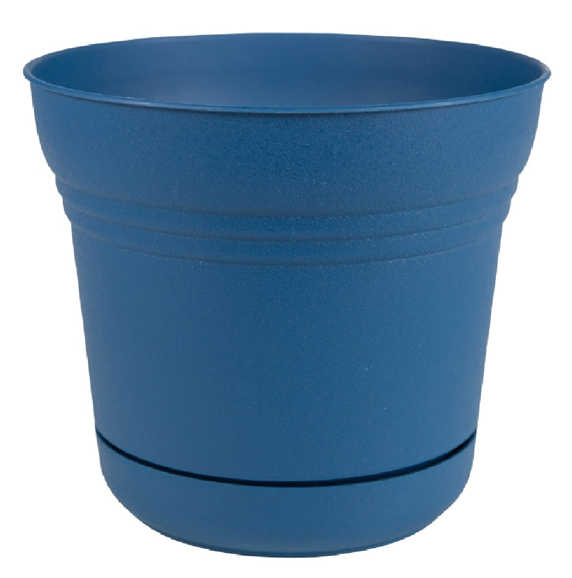 Bloem SP1033 Saturn Planter, Polyresin, Classic Blue, 10 Inch