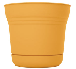 Bloem SP0723 Saturn Planter, Polyresin, Earthy Yellow, 7 Inch