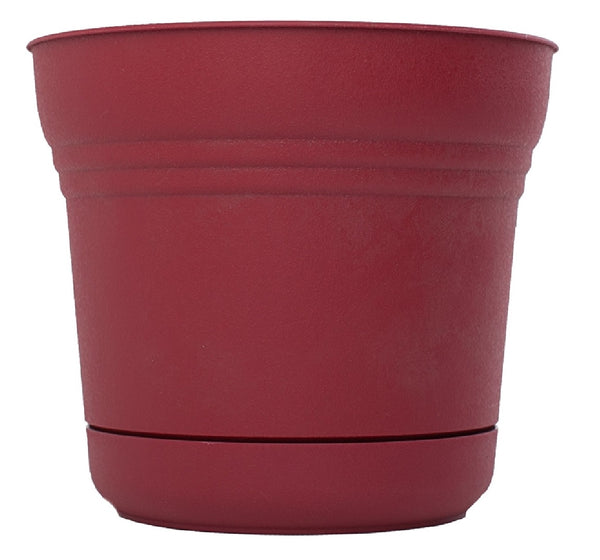 Bloem SP0712 Saturn Planter, Union Red