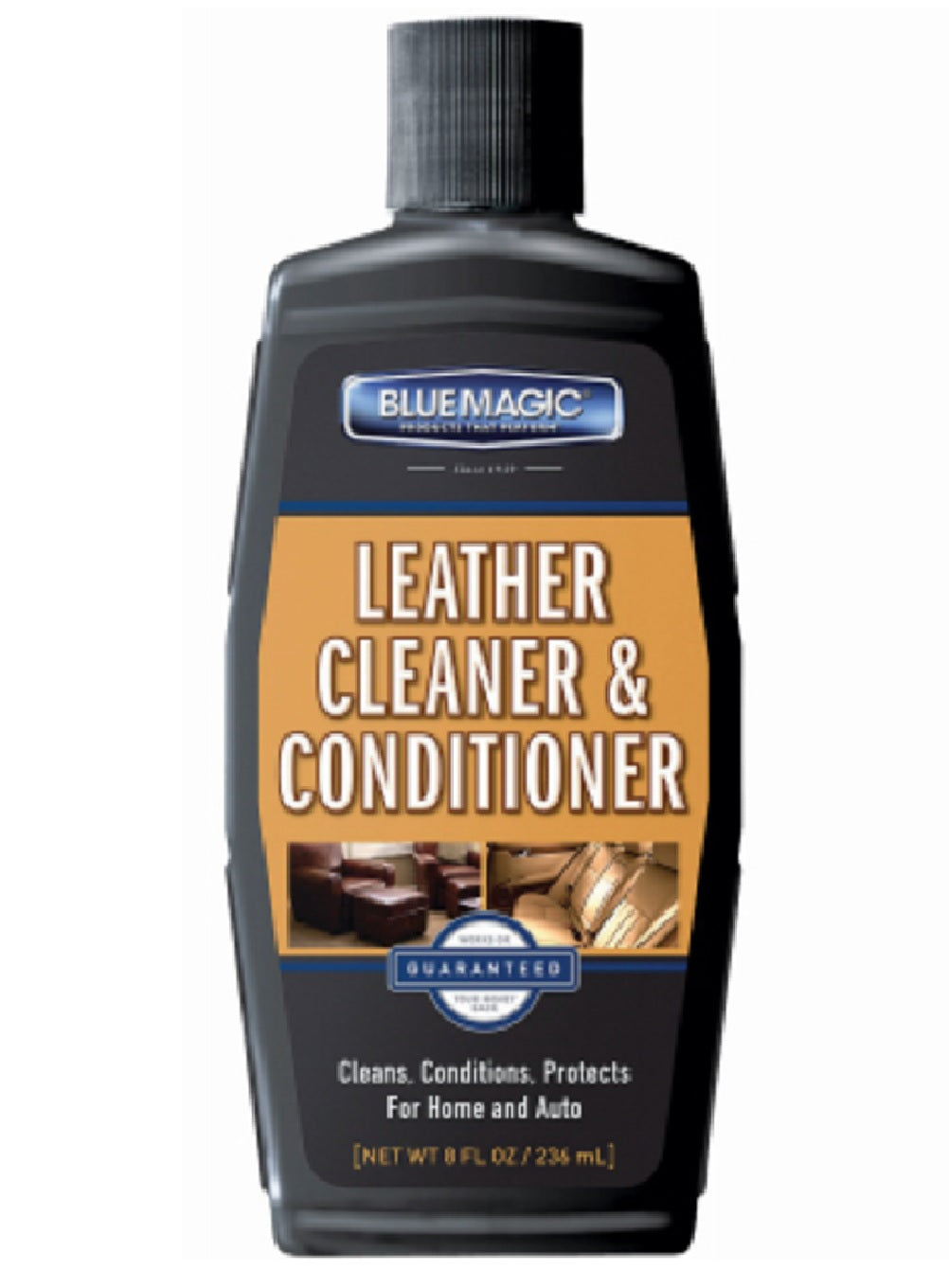 Blue Magic 855-06 Leather Cleaner and Conditioner, 8 Oz