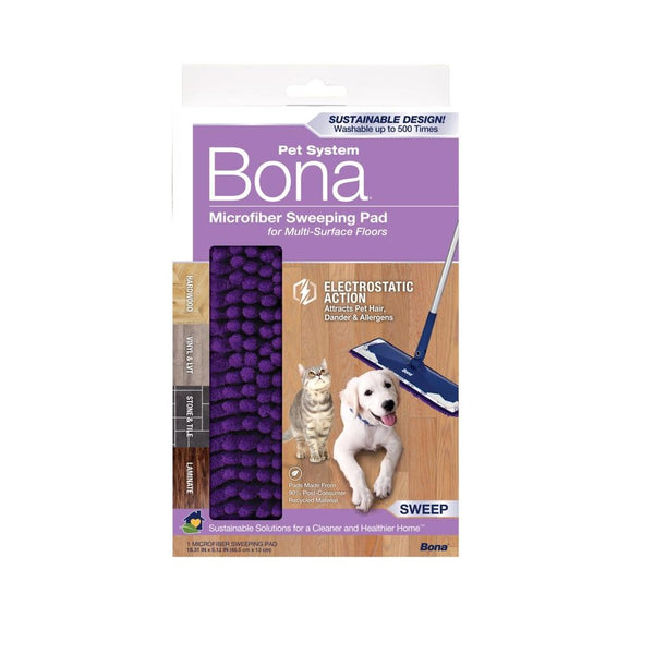 Bona AX0003628 Sweeping Pad, Purple