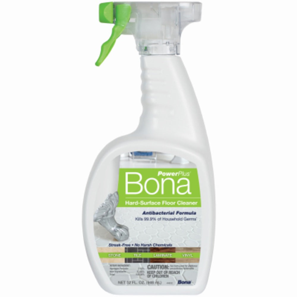 Bona WM851051001 PowerPlus Hard Surface Antibacterial Floor Cleaner, 32 Oz