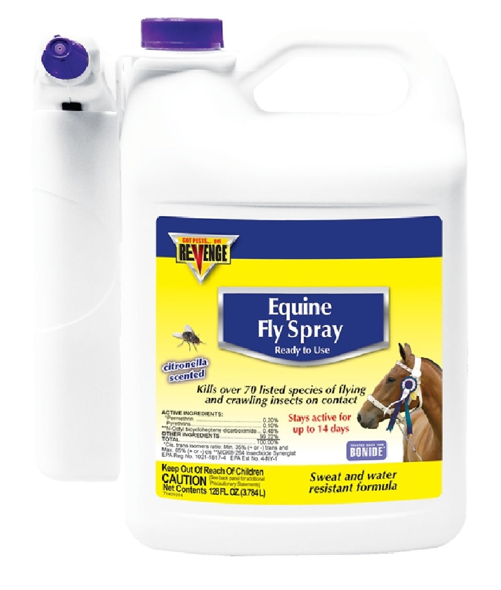 Bonide 46183 Revenge Equine Fly Spray, 128 Ounce