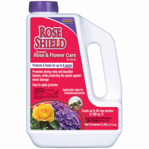 Bonide 946 Rose Shield Systemic Rose & Flower Care, 6 Lbs