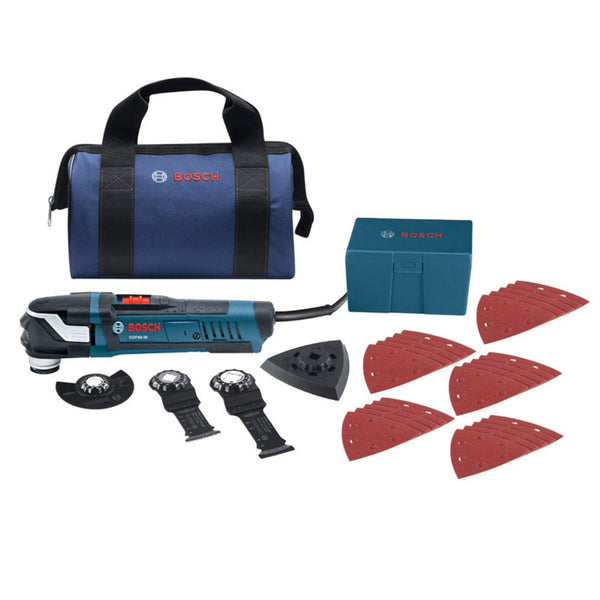 Bosch GOP40-30B Starlock Plus Oscillating Tool Kit, 4 Amps