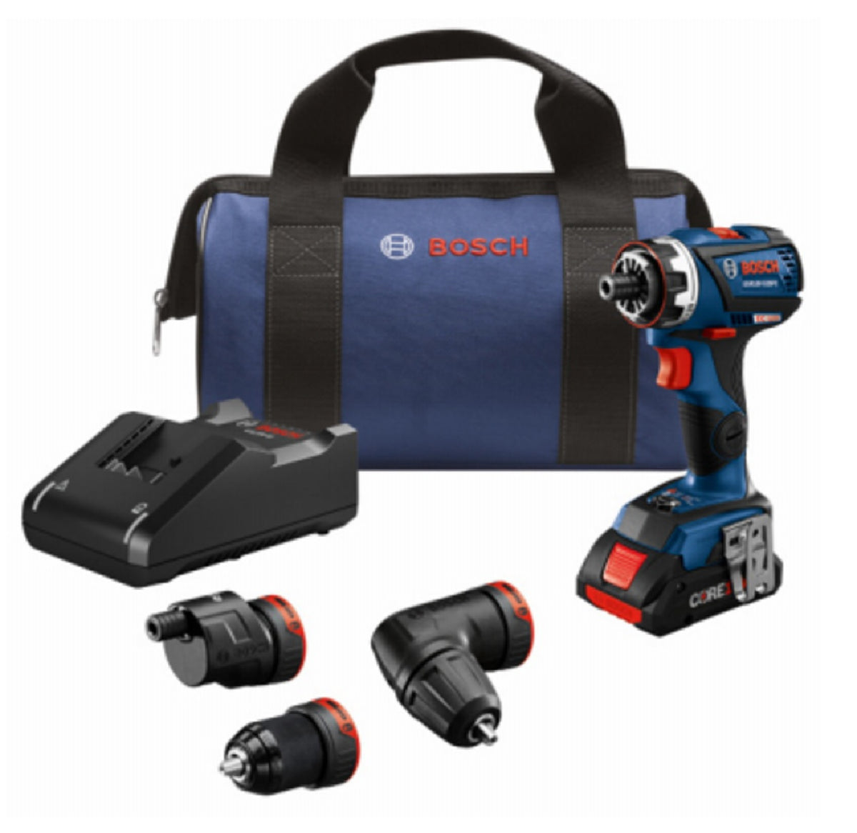 Bosch GSR18V-535FCB15 EC Brushless Connected-Ready Flexiclick 5-In-1 Drill/Driver, 18 volts
