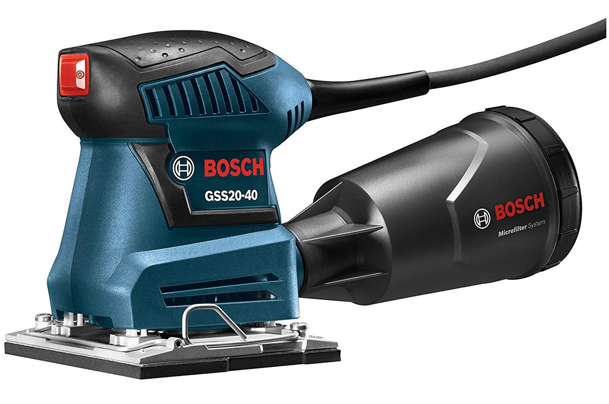 Bosch GSS20-40 Corded Sheet Orbital Finishing Sander, 120 Volt