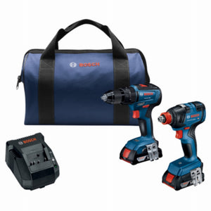 Bosch GXL18V-240B22 2-Tool Combo Kit, 18 Volt