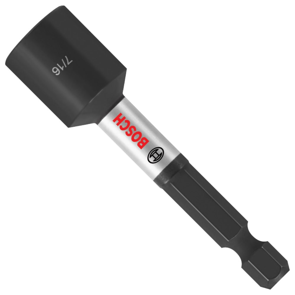 Bosch ITNS7162 Impact Tough Magnetic Nutsetter, 7/16 Inch x 2-9/16 Inch