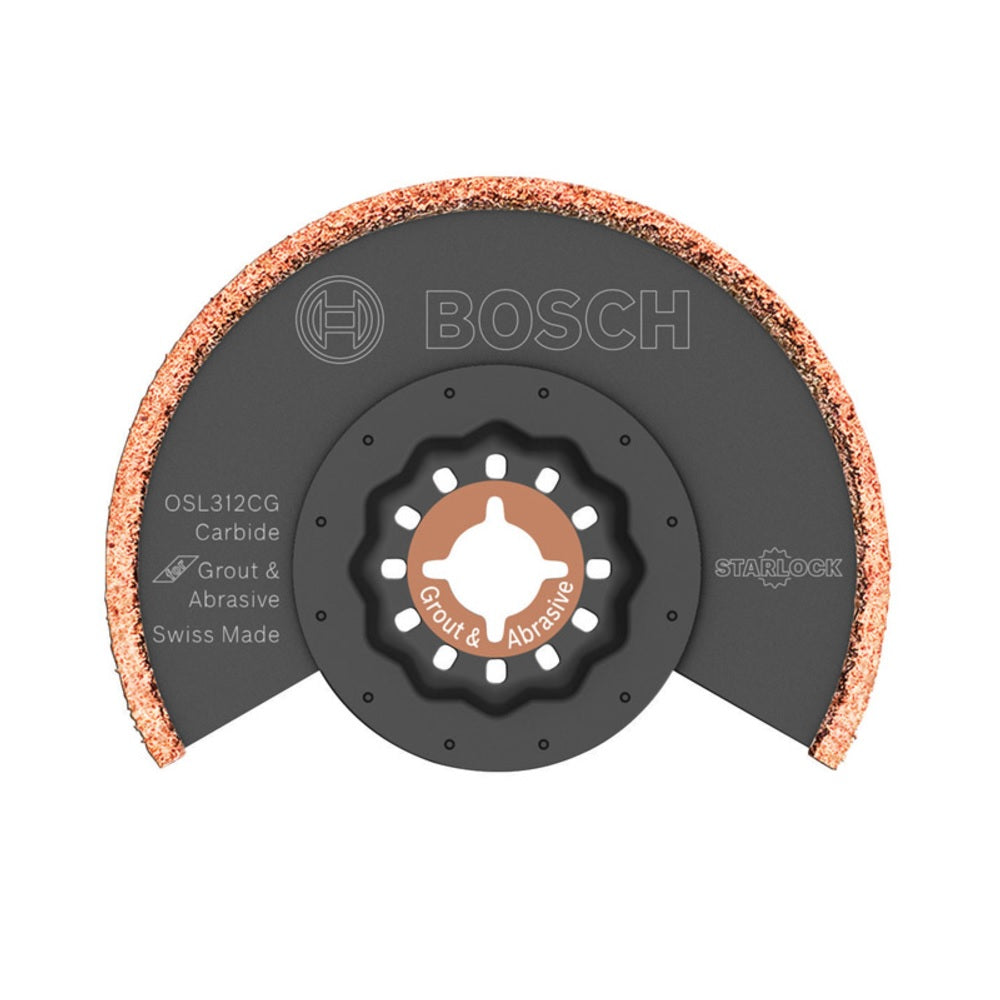 Bosch OSL312CG StarLock Grit Grout Blade, 3-1/2 Inch