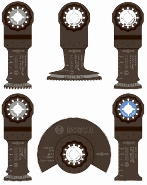 Bosch OSL006 Starlock Oscillating Blade Set